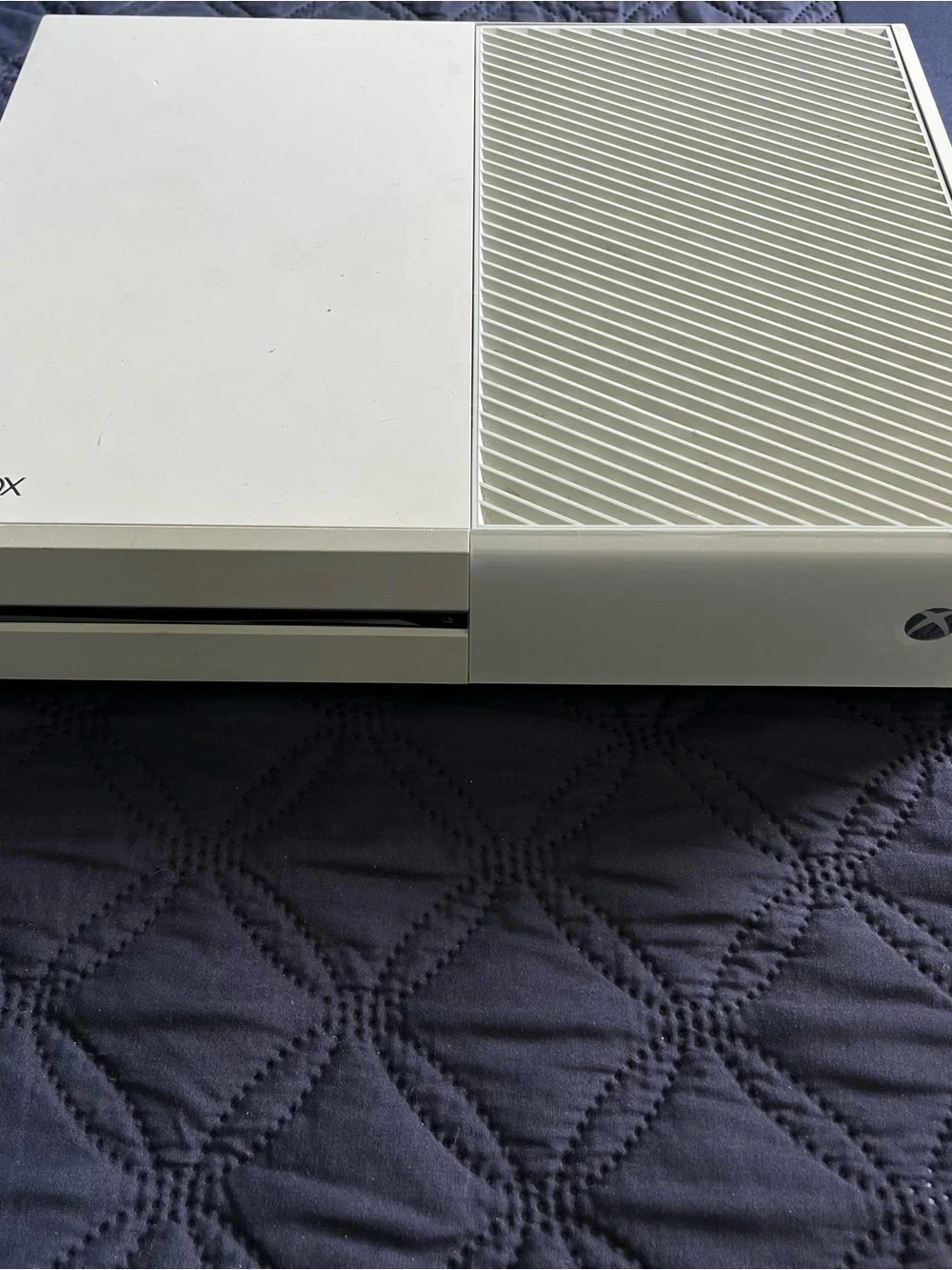 XBOX One with 2 Xbox One Controllers, 3 Xbox One Games, And New Charger, Madden
